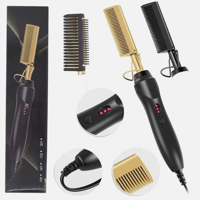 2in 1 Electric hot comb - JoyEmpireshop 