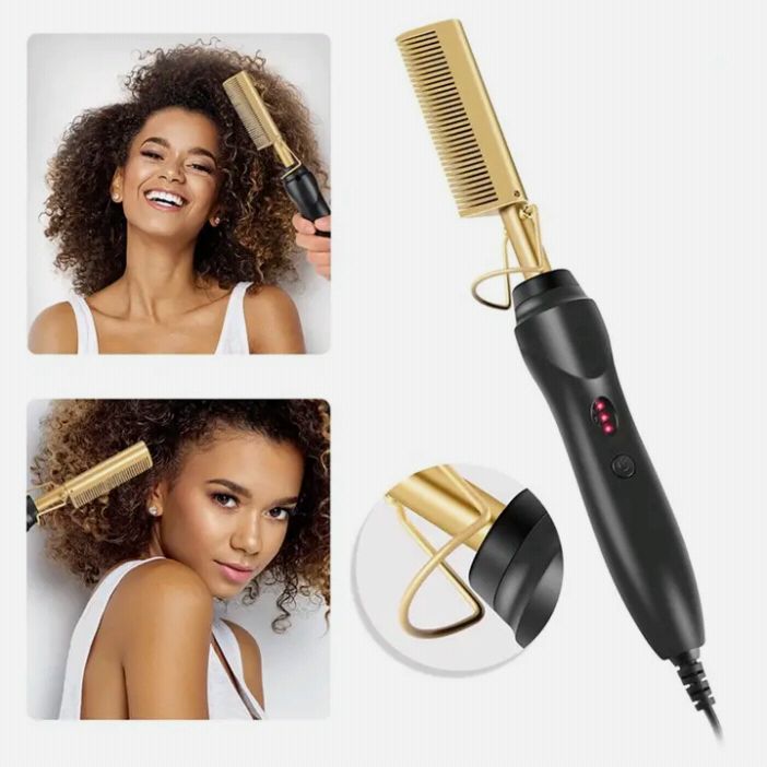 2in 1 Electric hot comb - JoyEmpireshop 