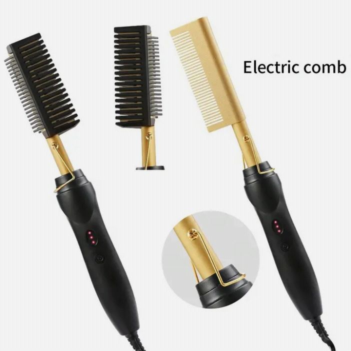 2in 1 Electric hot comb - JoyEmpireshop 