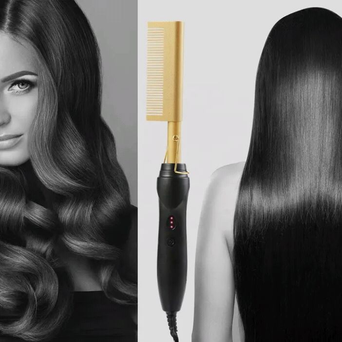2in 1 Electric hot comb - JoyEmpireshop 