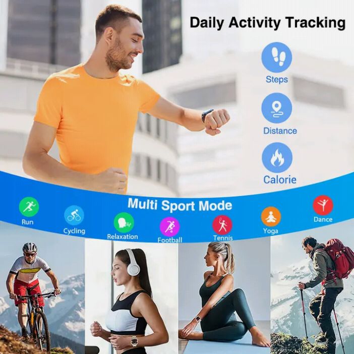 ECG fitness smartwatch - JoyEmpireshop 
