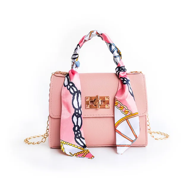 Fashion Scarf-Designed Crossbody Bag
