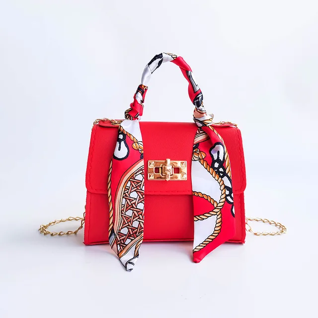 Fashion Scarf-Designed Crossbody Bag